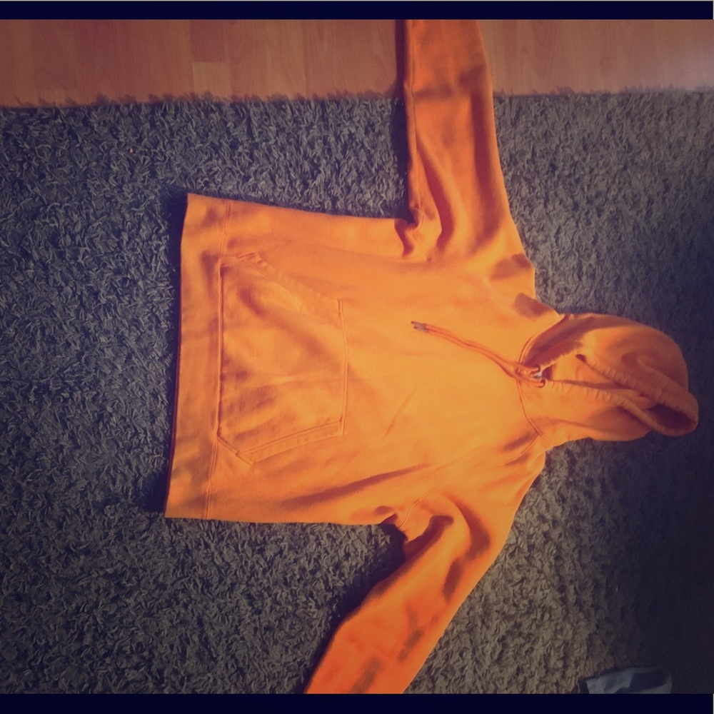 Orange hoodie